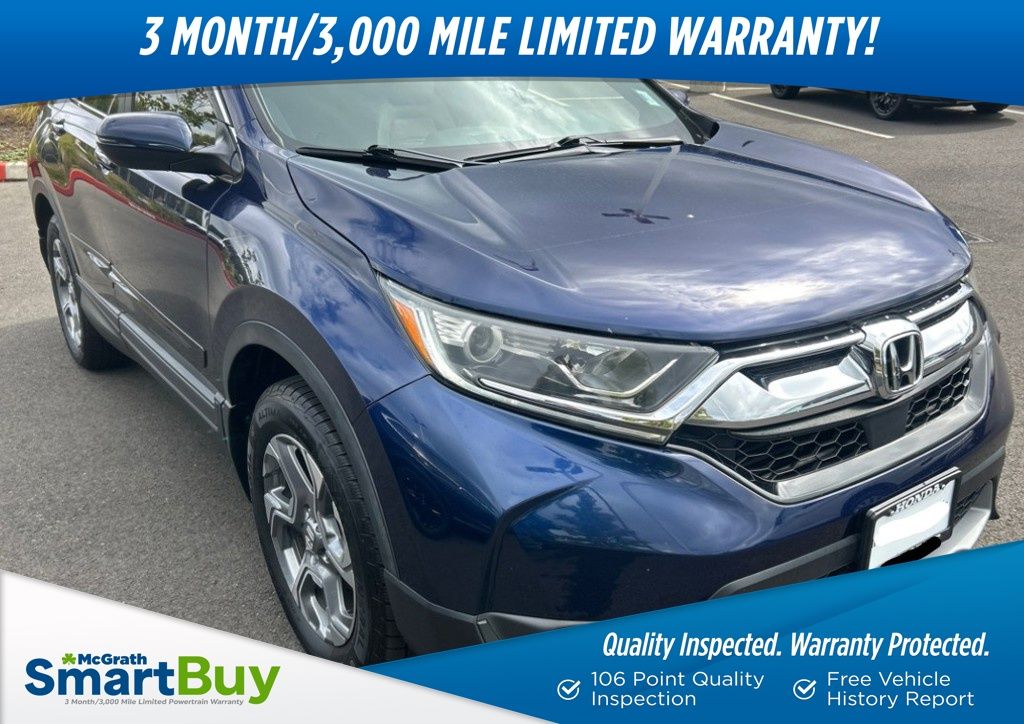 Blue 2018 Honda CR-V SUV / Crossover All-Wheel Drive Continuously Variable Transmission