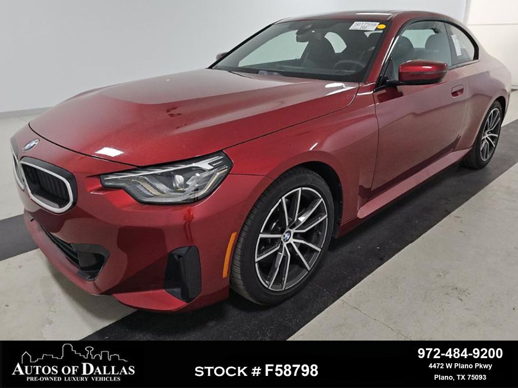 Red Metallic 2025 BMW 2 Series 230i Coupe RWD Coupe Rear-Wheel Drive 8-Speed Automatic