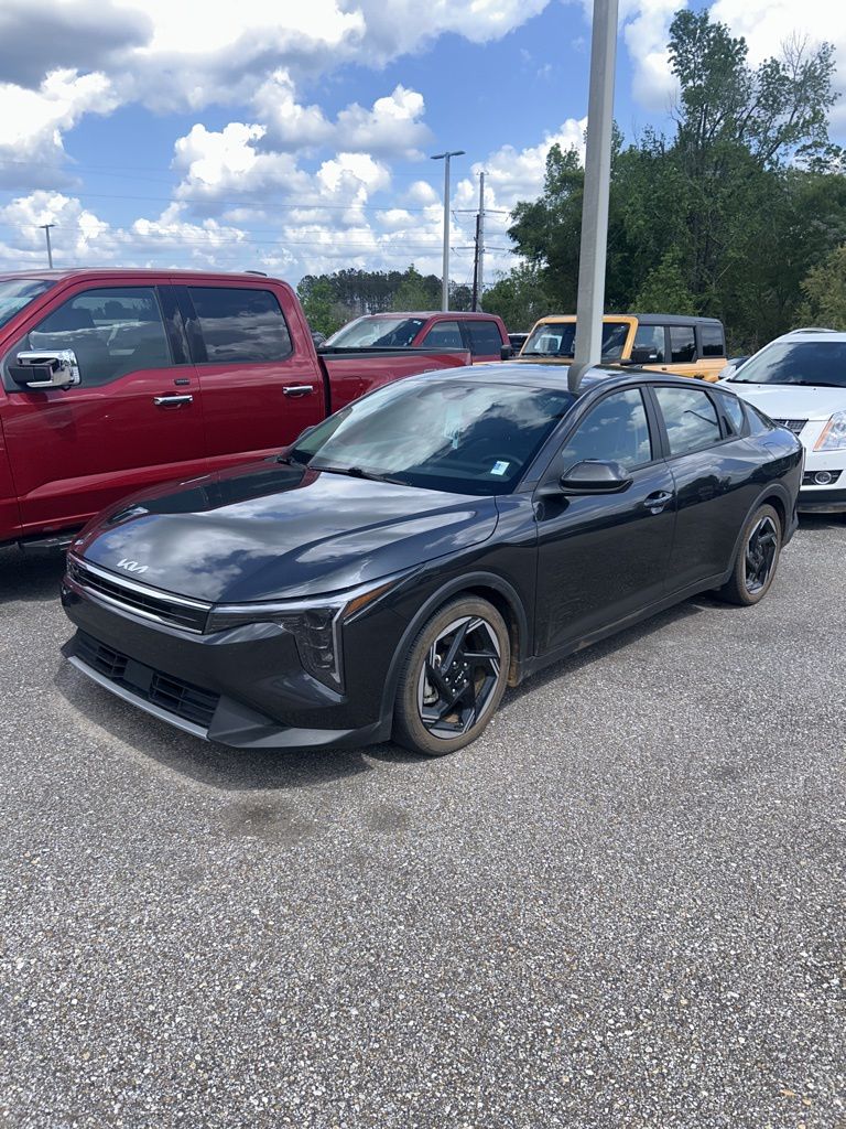 Interstellar Gray 2025 Kia K4 EX FWD Sedan Front-Wheel Drive Continuously Variable Transmission