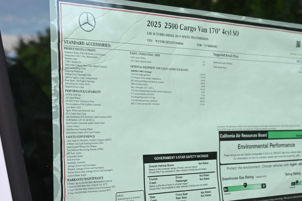 Thumbnail: 2025 Mercedes-Benz Sprinter - 25