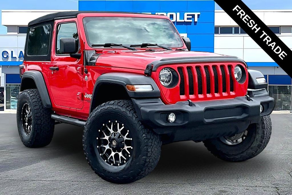 Firecracker Red Clearcoat 2020 Jeep Wrangler SUV / Crossover Four-Wheel Drive 6-Speed Manual