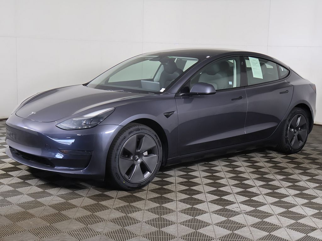 Used 2023 Gray Tesla Base image 13