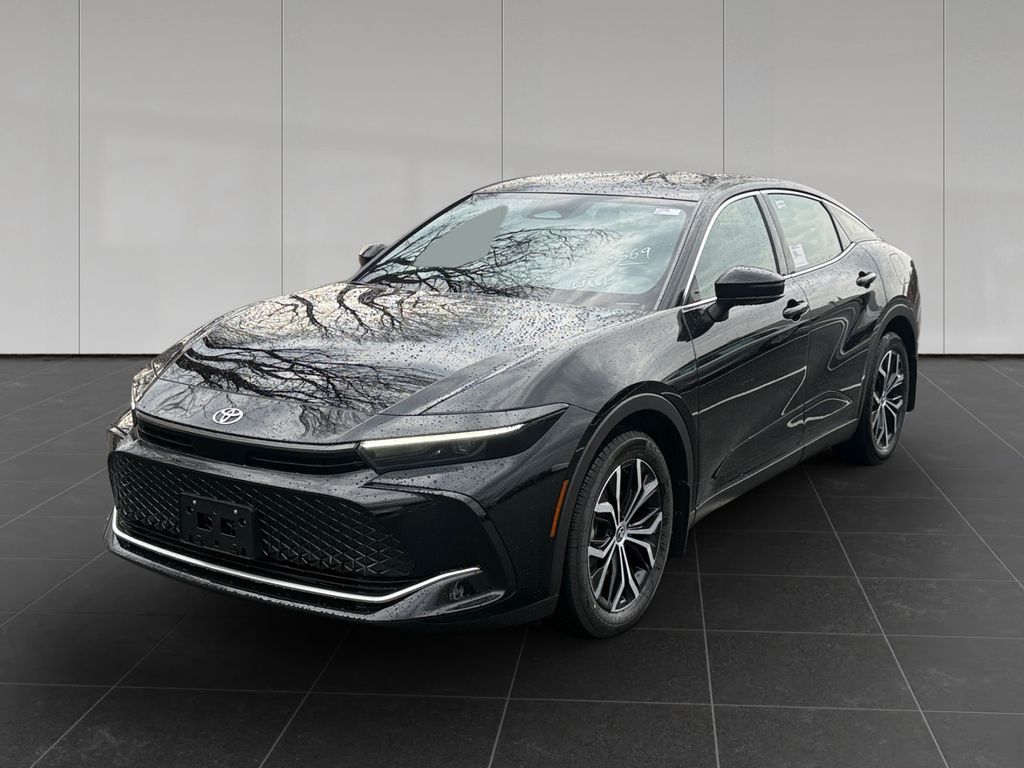 Black 2026 Toyota Crown XLE AWD Sedan All-Wheel Drive Continuously Variable Transmission