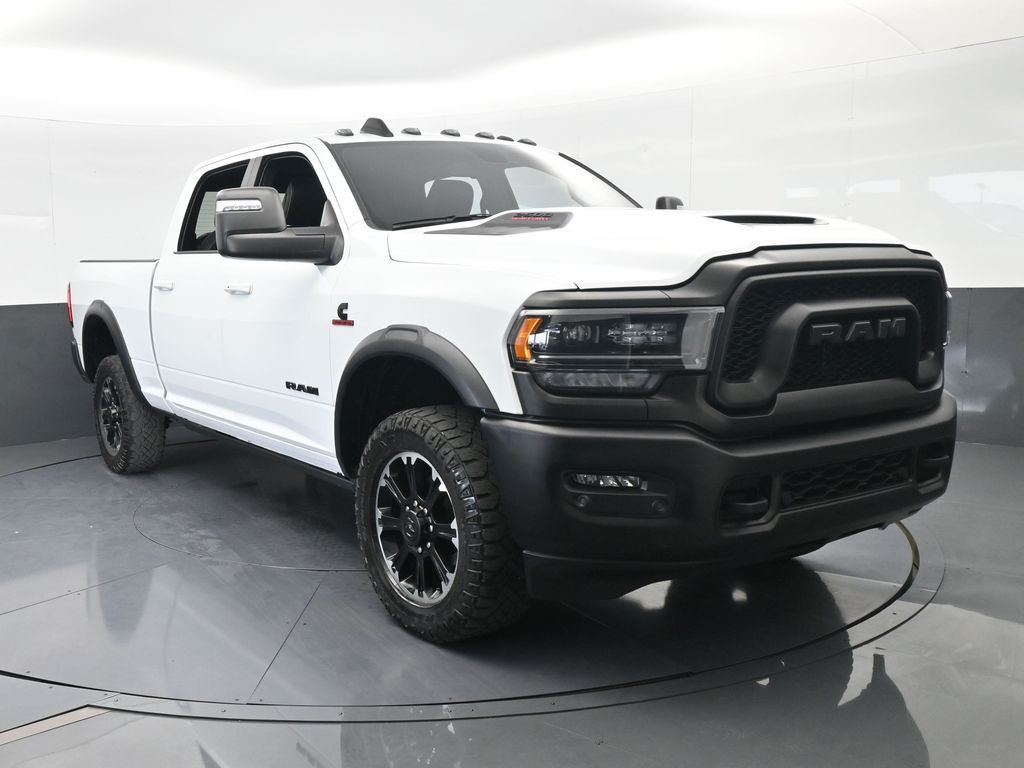 Used 2024 Bright White Clearcoat Ram Rebel image 9
