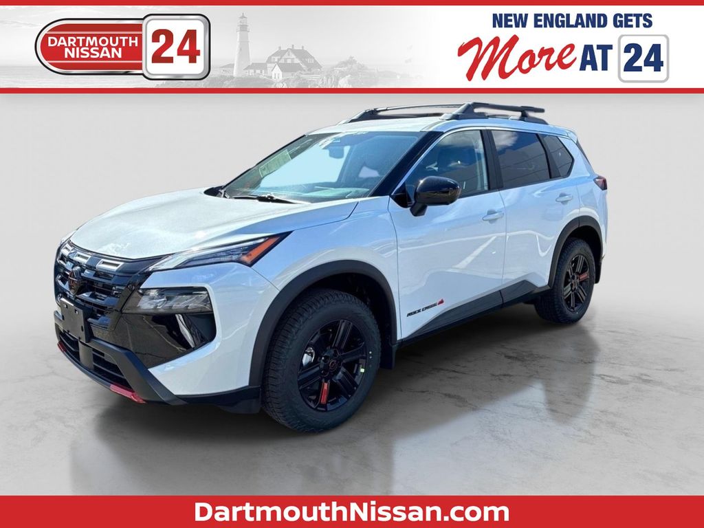 Everest White Pearl 2026 Nissan Rogue SUV / Crossover All-Wheel Drive Continuously Variable Transmission