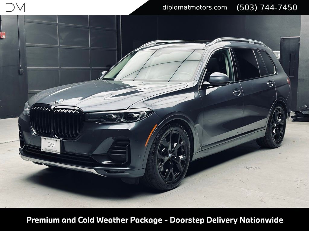 Arctic Gray Metallic 2020 BMW X7 SUV / Crossover All-Wheel Drive 8-Speed Automatic