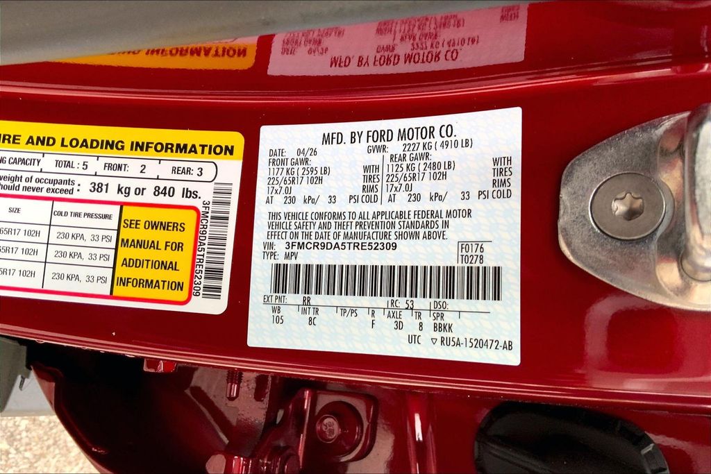 New 2026 Red Ford Badlands image 13