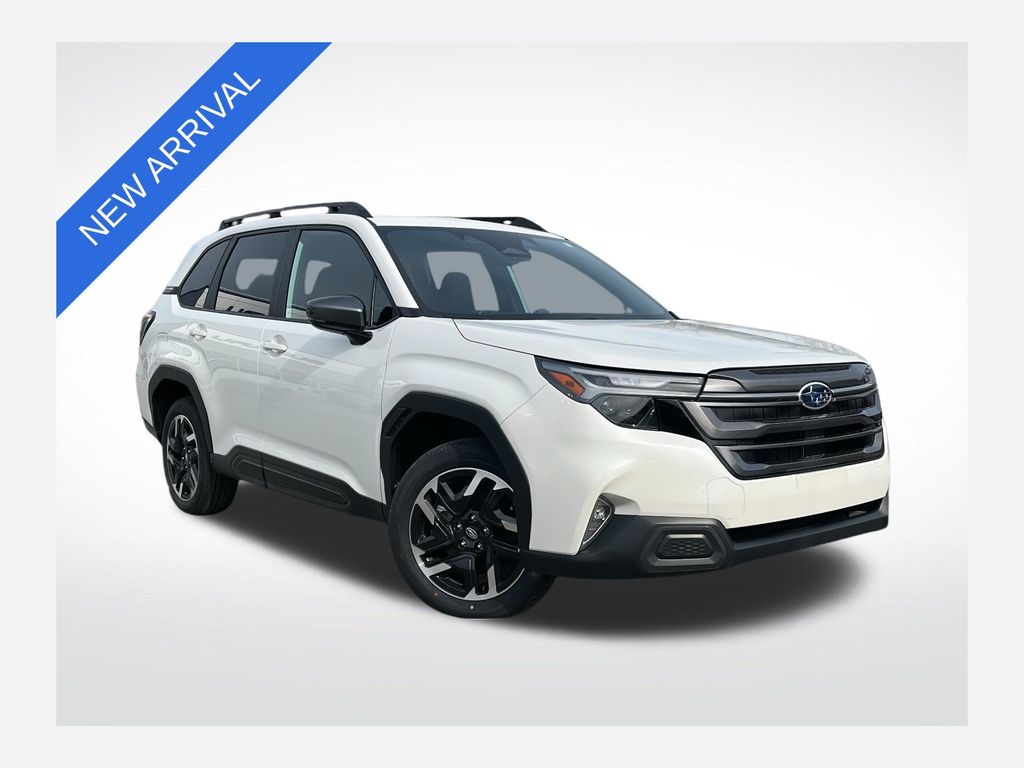 Crystal White Pearl 2026 Subaru Forester SUV / Crossover All-Wheel Drive Continuously Variable Transmission