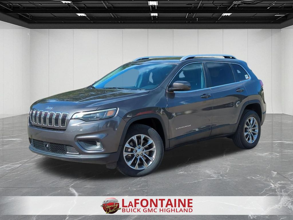Crystal Metallic 2020 Jeep Cherokee SUV / Crossover Four-Wheel Drive 9-Speed Automatic