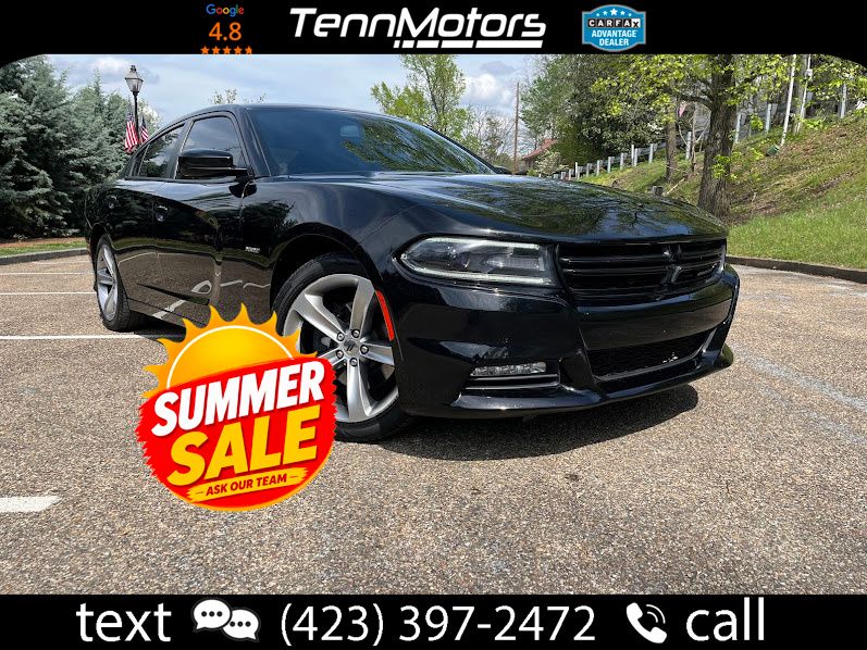 Pitch Black Clearcoat 2017 Dodge Charger Sedan Rear-Wheel Drive 8-Speed Automatic