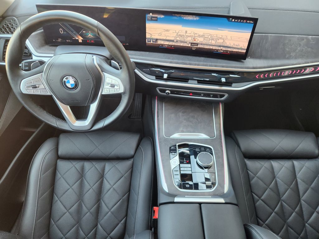 2023 BMW X7 xDrive40i White at Bayway Cadillac of The Woodlands