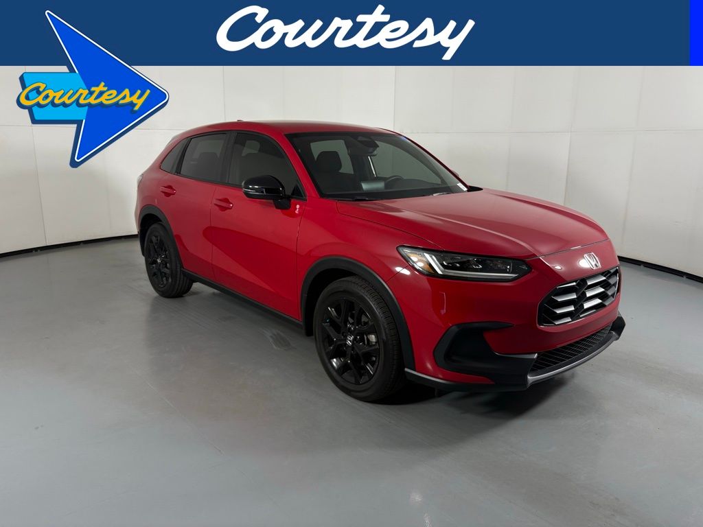 Red 2025 Honda HR-V SUV / Crossover All-Wheel Drive Continuously Variable Transmission