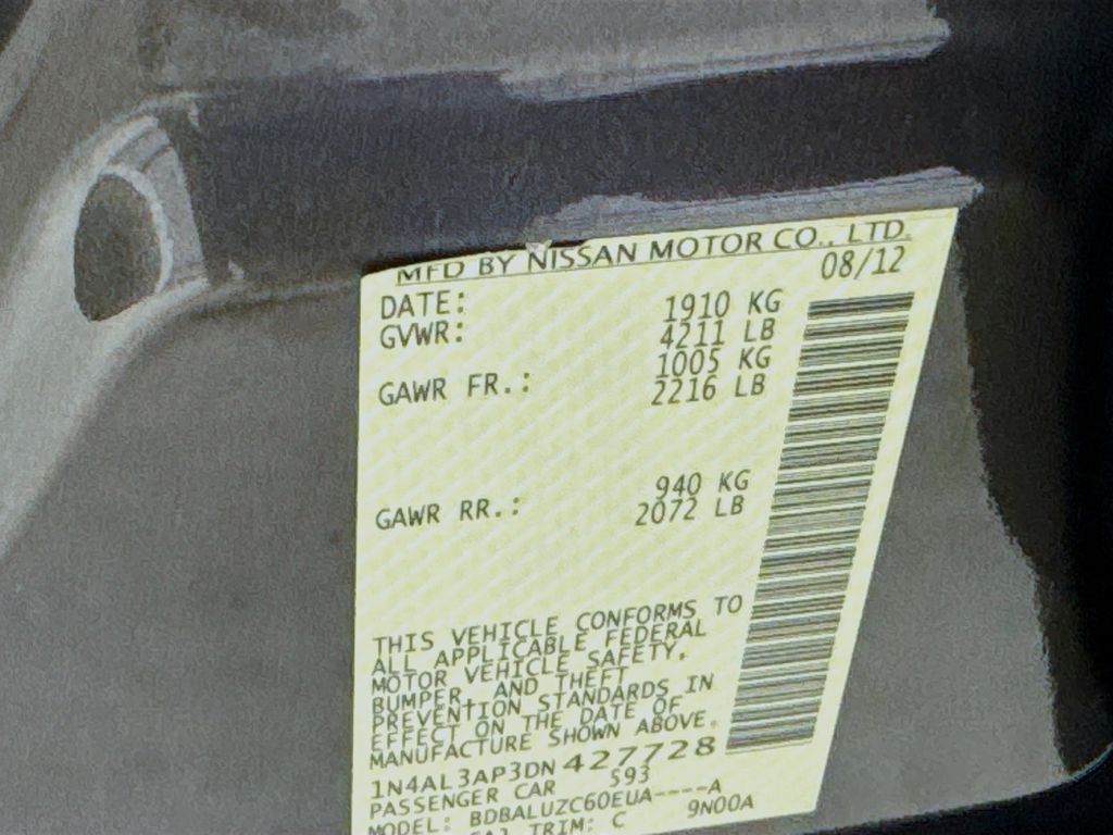 Used Car 2013 Nissan Altima  2.5 Sv For Sale Under $10,000 In Austin, Texas