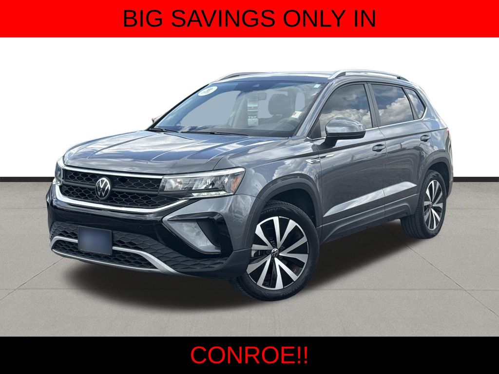2023 Volkswagen Taos 1.5T SE Gray at Classic Elite Chevrolet Sugar Land