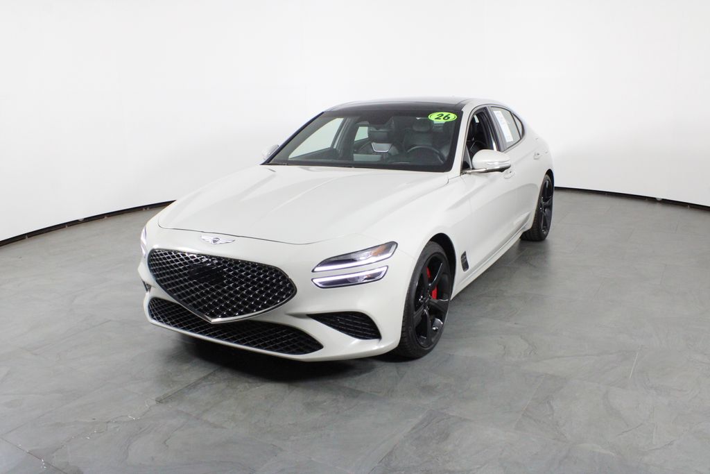 Vatna Gray 2026 Genesis G70 Sedan Rear-Wheel Drive 8-Speed Automatic