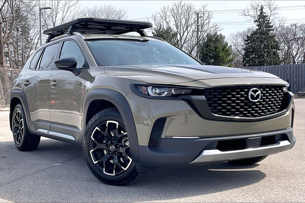 Zircon Sand Metallic 2023 Mazda CX-50 2.5 Turbo Meridian Edition AWD SUV / Crossover All-Wheel Drive 6-Speed Automatic