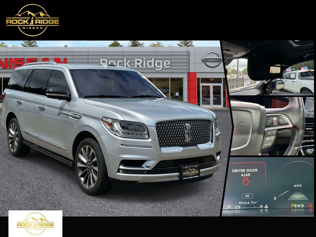 Ingot Silver 2018 Lincoln Navigator SUV / Crossover Four-Wheel Drive Automatic