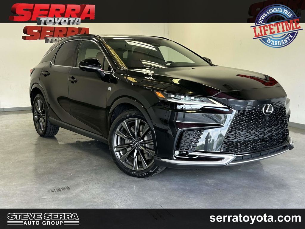 Black (Caviar) 2023 Lexus RX SUV / Crossover All-Wheel Drive 8-Speed Automatic