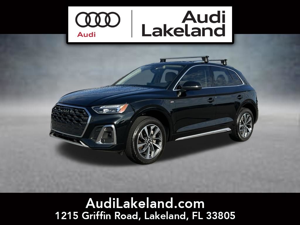 Black Metallic 2023 Audi Q5 quattro Premium S Line 45 TFSI SUV / Crossover All-Wheel Drive 7-Speed Automatic