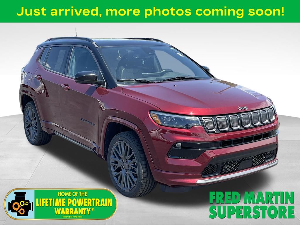 used 2022 Jeep Compass car, priced at $24,995