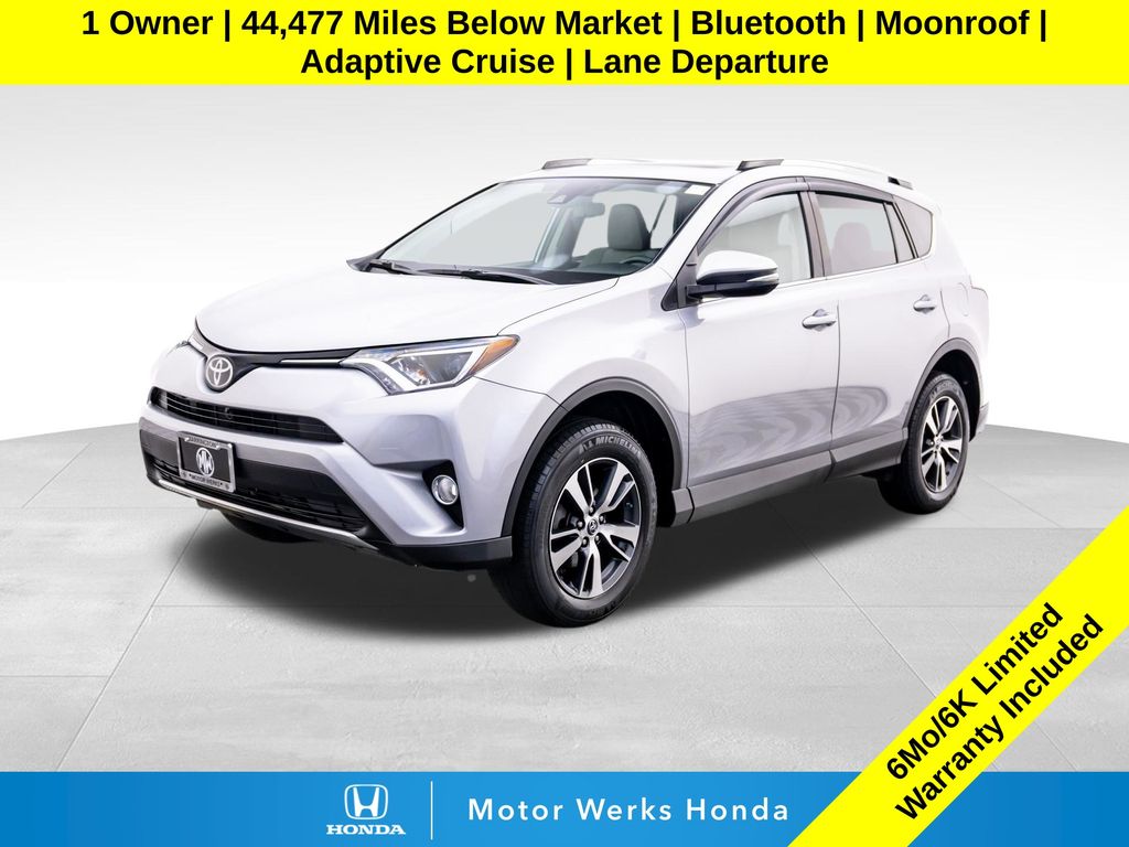 Silver Sky Metallic 2017 Toyota RAV4 XLE AWD SUV / Crossover All-Wheel Drive 6-Speed Automatic