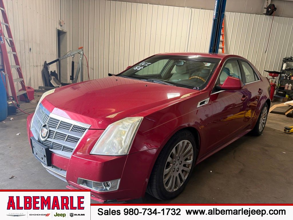 Crystal Red Tintcoat 2011 Cadillac CTS Sedan All-Wheel Drive 6-Speed Automatic