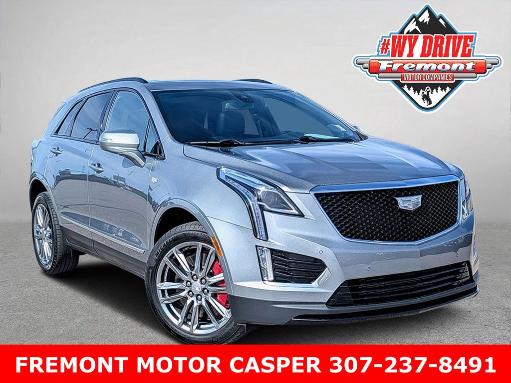 Argent Silver Metallic 2024 Cadillac XT5 Sport AWD SUV / Crossover Four-Wheel Drive 9-Speed Automatic