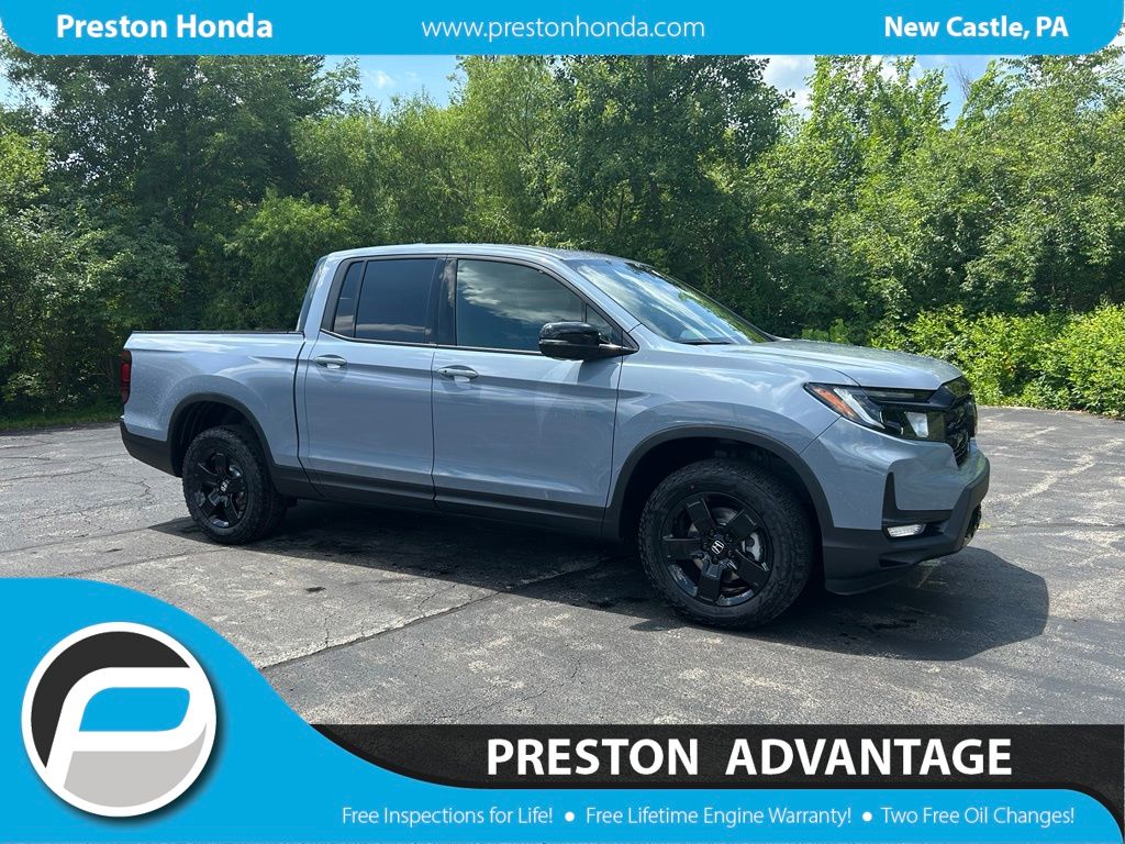 Sonic Gray Pearl 2026 Honda Ridgeline Pickup Truck All-Wheel Drive 9-Speed Automatic