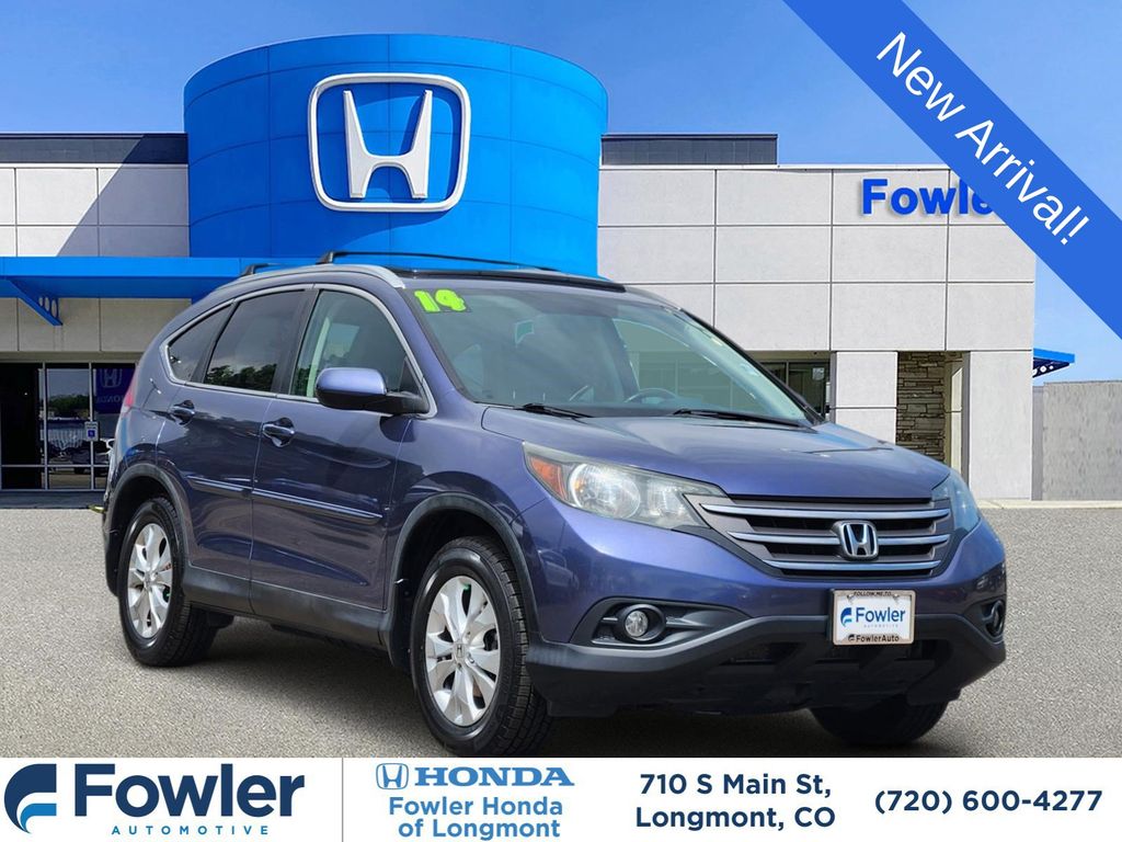 Blue 2014 Honda CR-V SUV / Crossover All-Wheel Drive 5-Speed Automatic