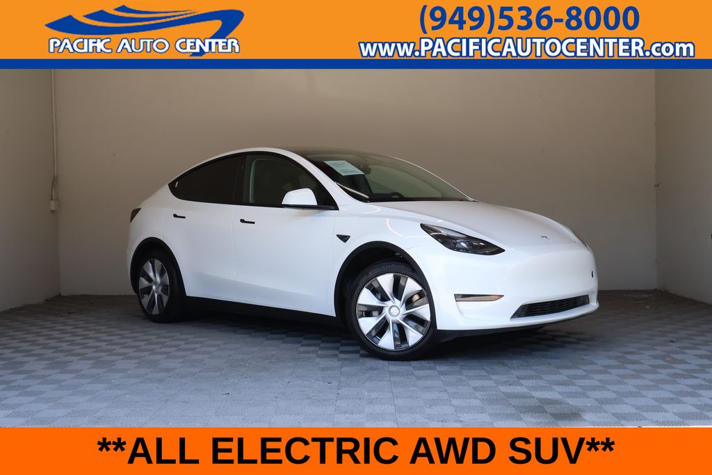 White 2024 Tesla Model Y SUV / Crossover All-Wheel Drive 1-Speed Automatic
