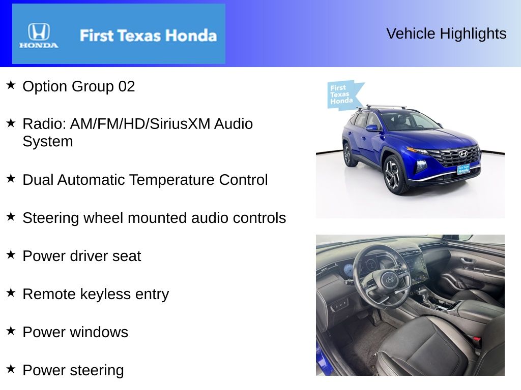 Used Car 2023 Hyundai Tucson  Sel For Sale Under $20,000 In Austin, Texas