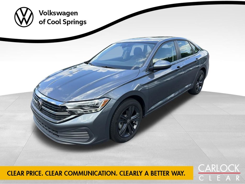 Platinum Gray Metallic 2024 Volkswagen Jetta Sedan Front-Wheel Drive 8-Speed Automatic