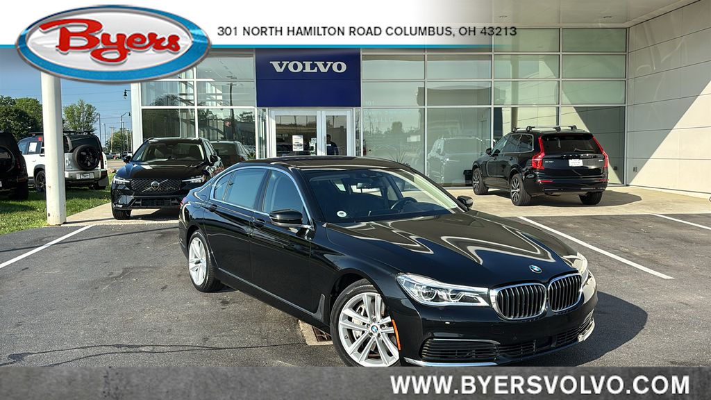 Black Sapphire Metallic 2019 BMW 7 Series 750i xDrive AWD Sedan All-Wheel Drive 8-Speed Automatic