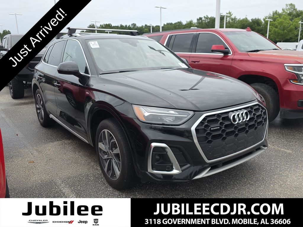Black Metallic 2023 Audi Q5 quattro Premium Plus S Line 45 TFSI SUV / Crossover All-Wheel Drive 7-Speed Automatic