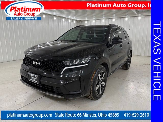 Ebony Black 2022 Kia Sorento SUV / Crossover Front-Wheel Drive 8-Speed Automatic