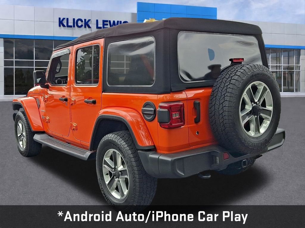 2018 Jeep Wrangler Unlimited Sahara Orange at South Hills CDJR