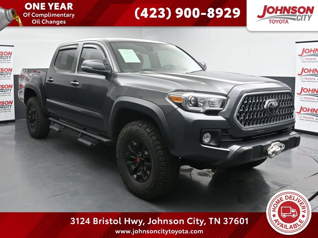 Magnetic Gray Metallic 2019 Toyota Tacoma Pickup Truck Four-Wheel Drive 6-Speed Automatic