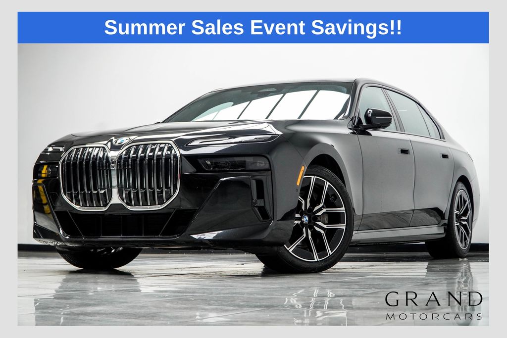 Black Sapphire Metallic 2024 BMW 7 Series Sedan Rear-Wheel Drive 8-Speed Automatic