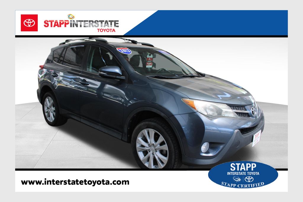 Shoreline Blue Pearl 2013 Toyota RAV4 SUV / Crossover Front-Wheel Drive 6-Speed Automatic
