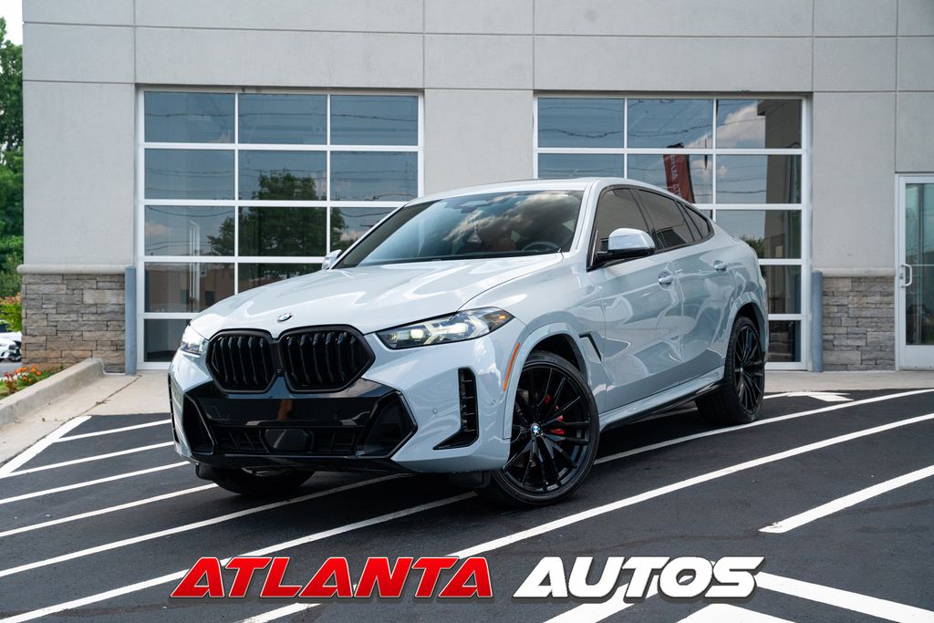 Brooklyn Gray Metallic 2024 BMW X6 SUV / Crossover All-Wheel Drive 8-Speed Automatic