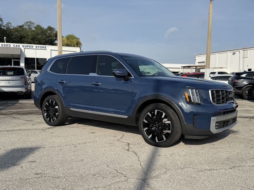 Midnight Lake Blue 2024 Kia Telluride SUV / Crossover Front-Wheel Drive 8-Speed Automatic