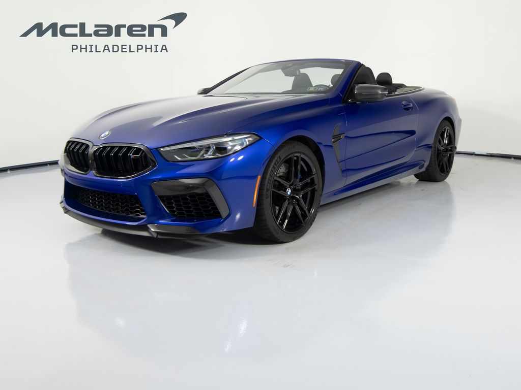Marina Bay Blue Metallic 2022 BMW M8 Competition Convertible AWD Convertible All-Wheel Drive 8-Speed Automatic