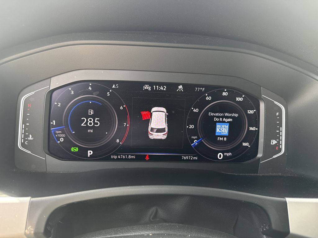2022 Volkswagen Atlas Cross Sport 3.6L V6 SE w/Technology Blue at DeMontrond Auto Country