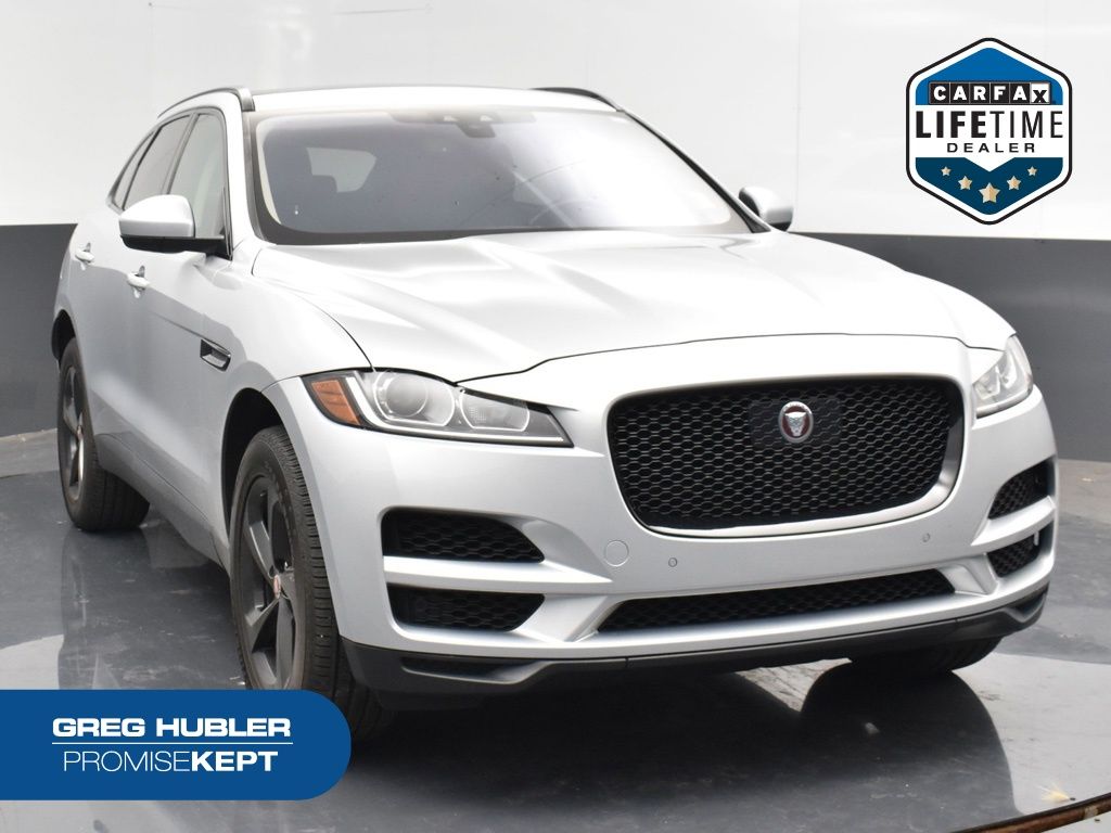 Silver 2019 Jaguar F-PACE 25t Premium AWD SUV / Crossover All-Wheel Drive 8-Speed Automatic