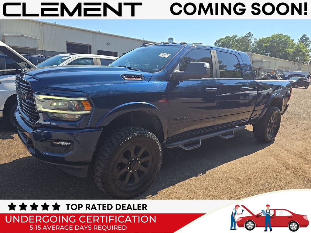 Patriot Blue Pearlcoat 2021 RAM 2500 Pickup Truck Four-Wheel Drive 6-Speed Automatic