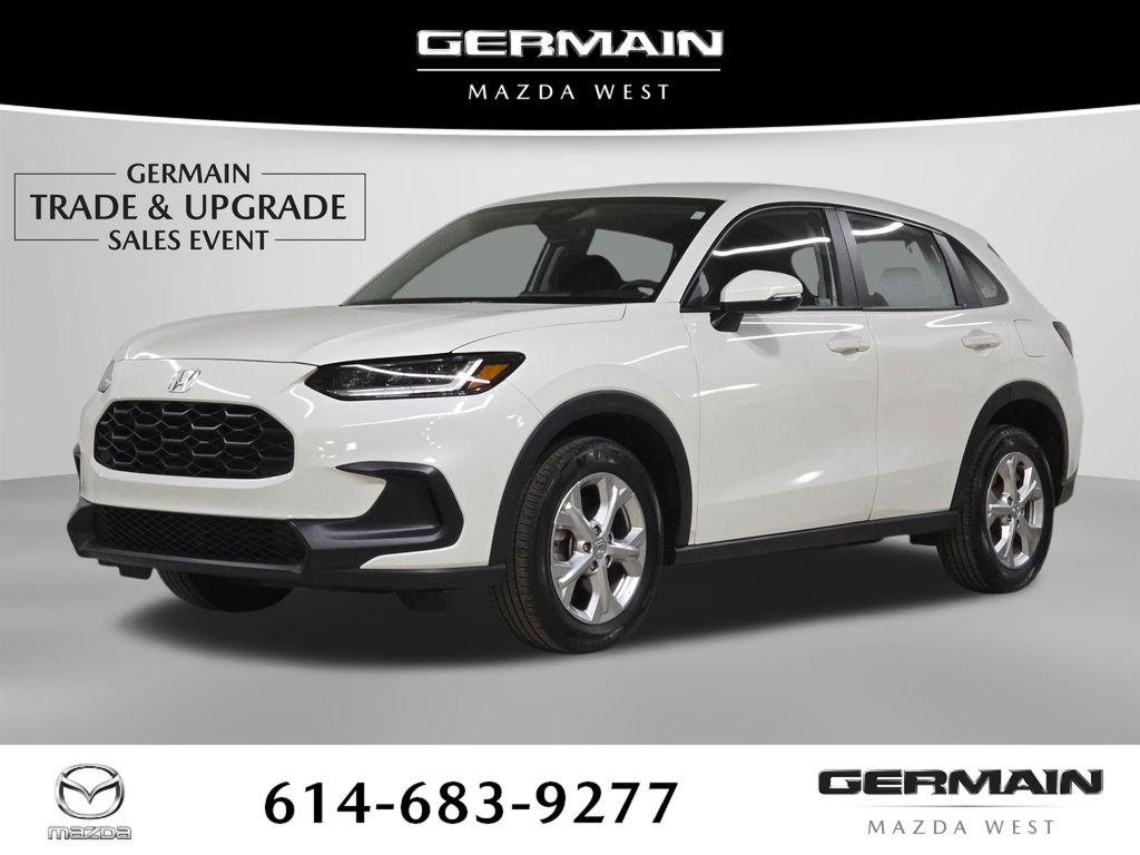 Platinum White Pearl 2024 Honda HR-V LX AWD SUV / Crossover All-Wheel Drive Continuously Variable Transmission