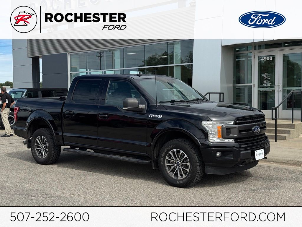 Shadow Black 2018 Ford F-150 Pickup Truck Four-Wheel Drive Automatic