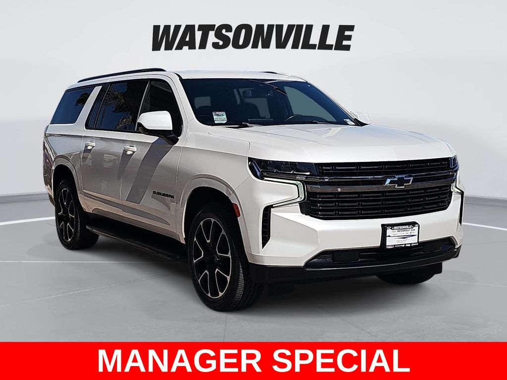 White (Iridescent Pearl Tricoat) 2021 Chevrolet Suburban SUV / Crossover Four-Wheel Drive