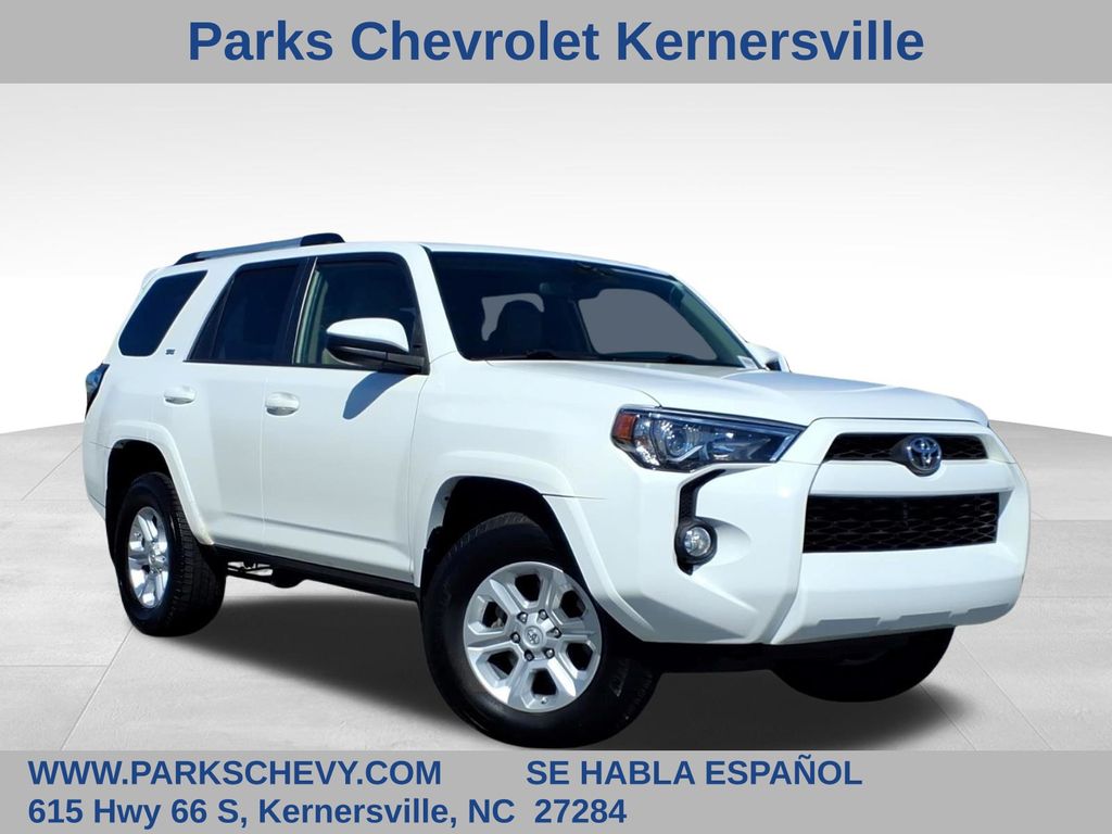 Super White 2019 Toyota 4Runner SUV / Crossover 4X2 5-Speed Automatic Overdrive