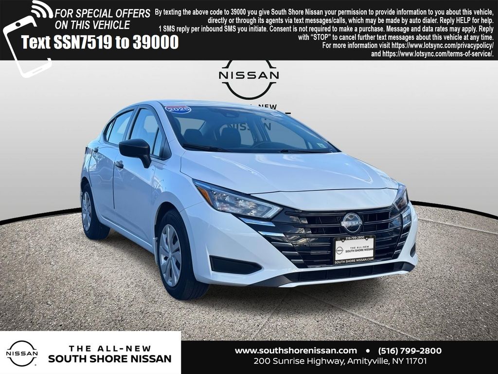 2025 Nissan Versa S FWD